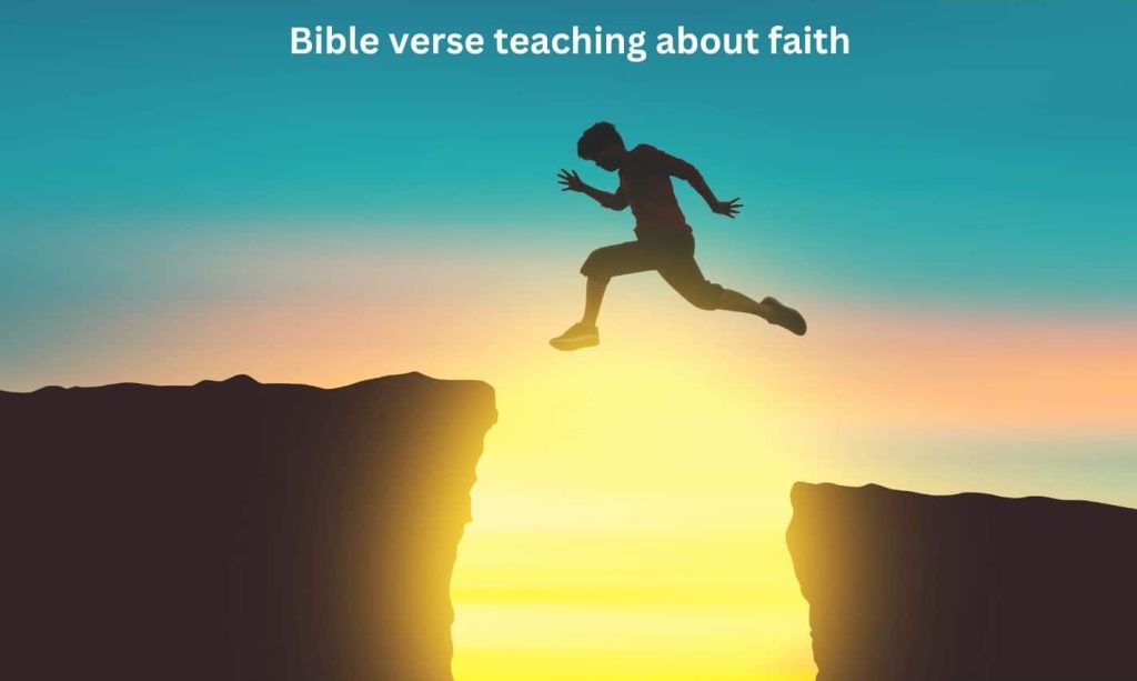 Bible verse teaching about faith