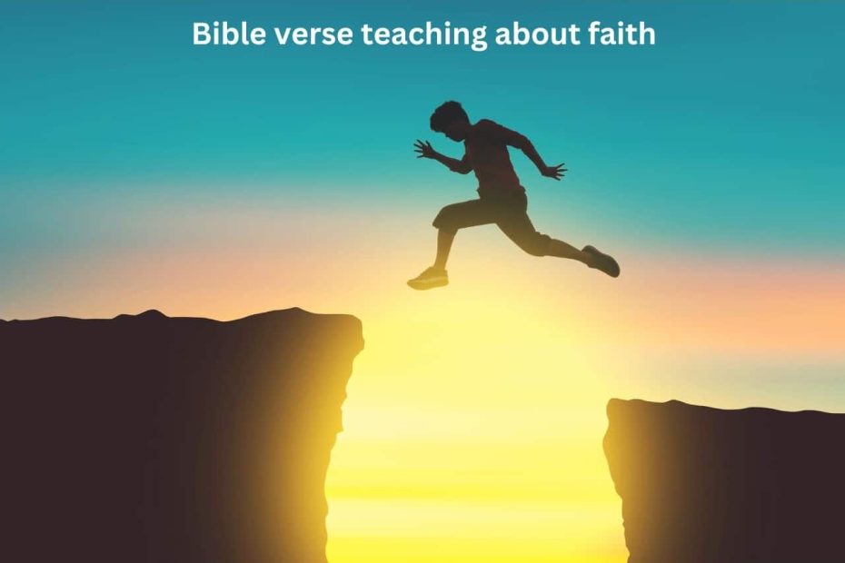 Bible verse teaching about faith